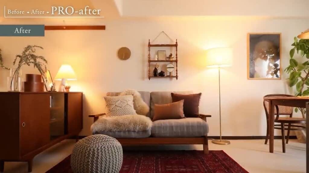 玄関から入ってすぐに見えるところ