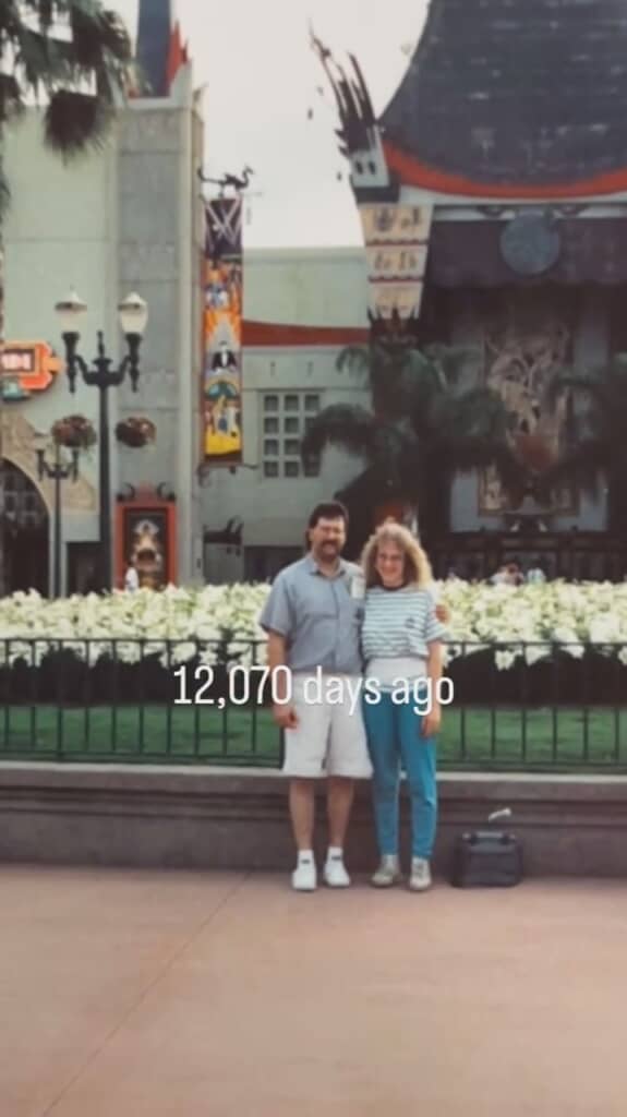 33年前の新婚旅行写真