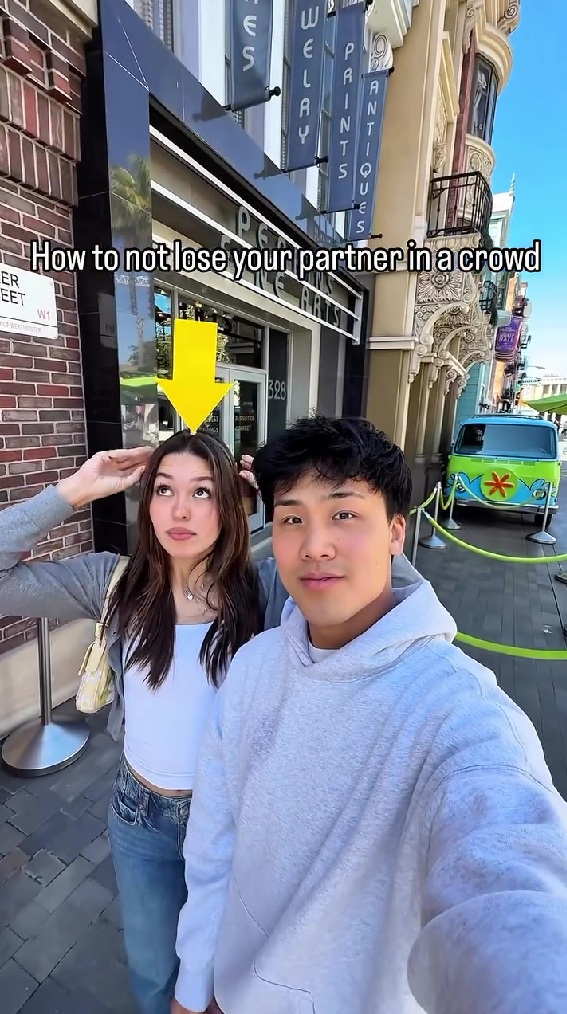 人混みで彼女を見つけ出す方法