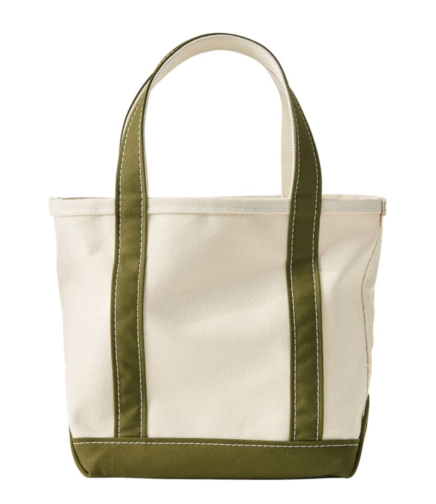 【レア＆極美品】L.L.BeanトートバッグミディアムFossil Brown☆ L.L.Bean『Boat & Tote Bag-Mini』(Fossil Brown) – Reggieshop