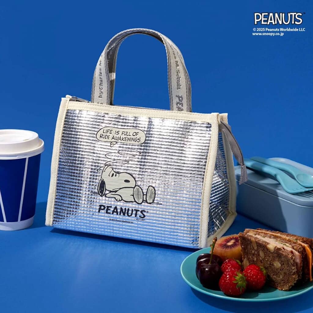 スヌーピーの保冷ランチトート