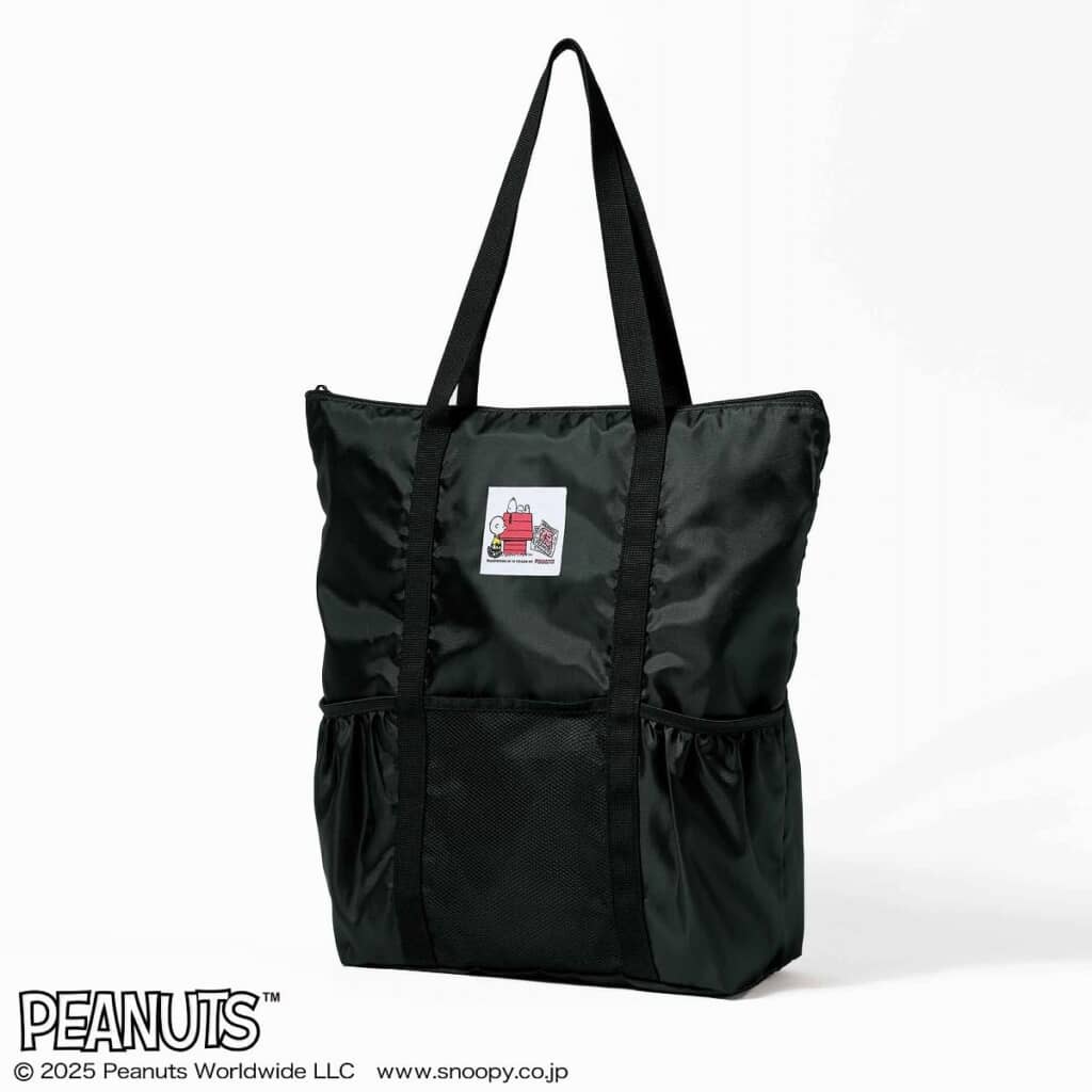スヌーピーの保冷機能付きトートバッグ