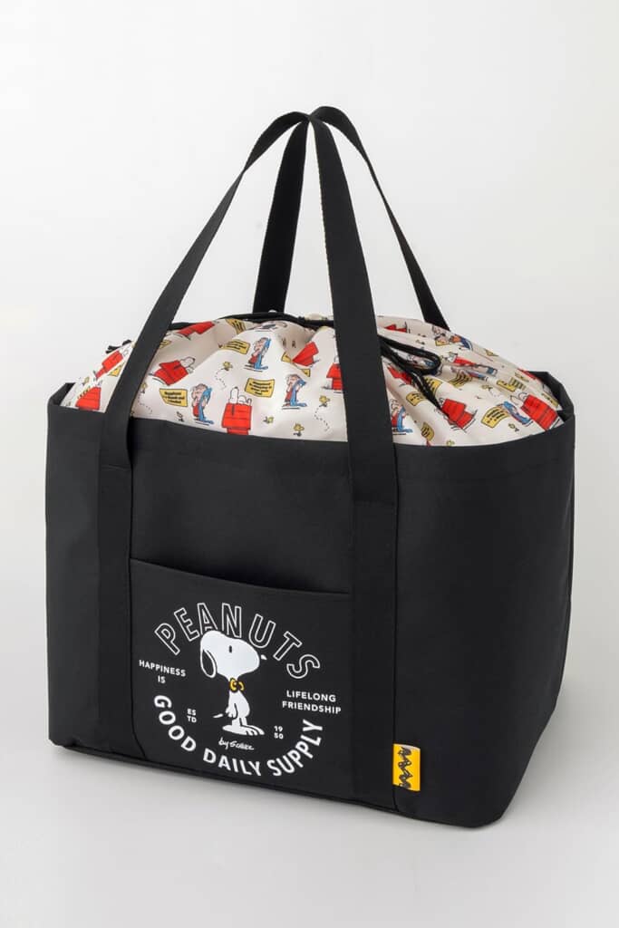 SNOOPYめっちゃBIG!!レジカゴサイズトートバッグ
