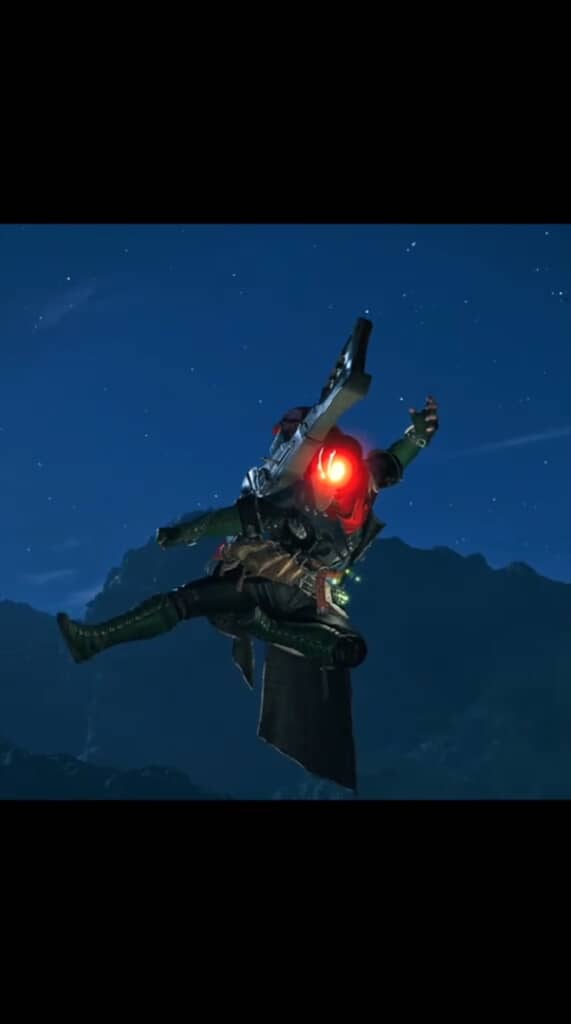 モンハンワイルズのキャラクリで再現した「シン・仮面ライダー」