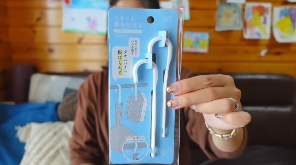 くるっと巻き付けお風呂ツールフック