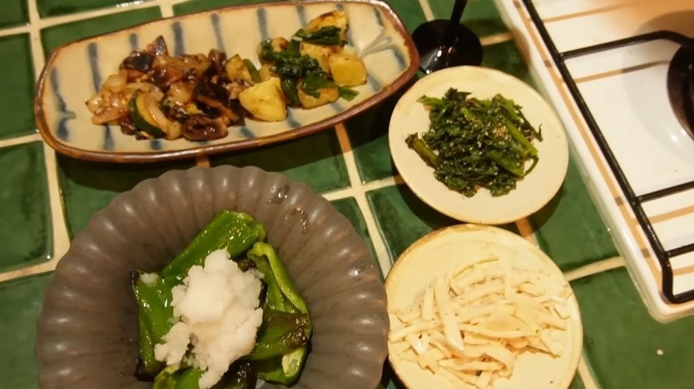 さっぱりめのメニューが完成