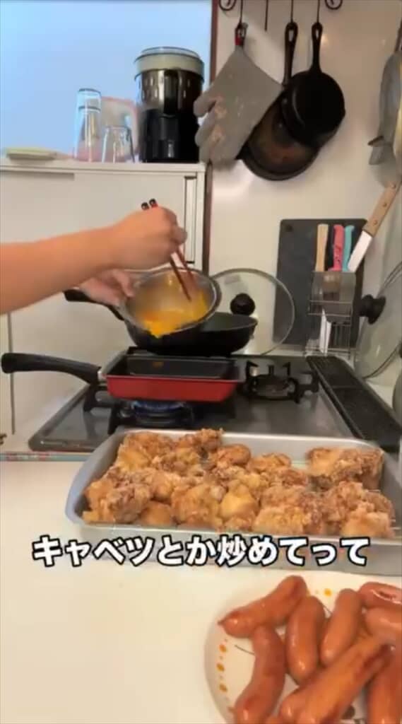 7人分のおかず作り