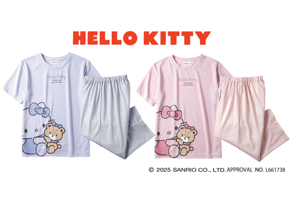 ハローキティ 半袖Ｔシャツ ルームセット（レディス）