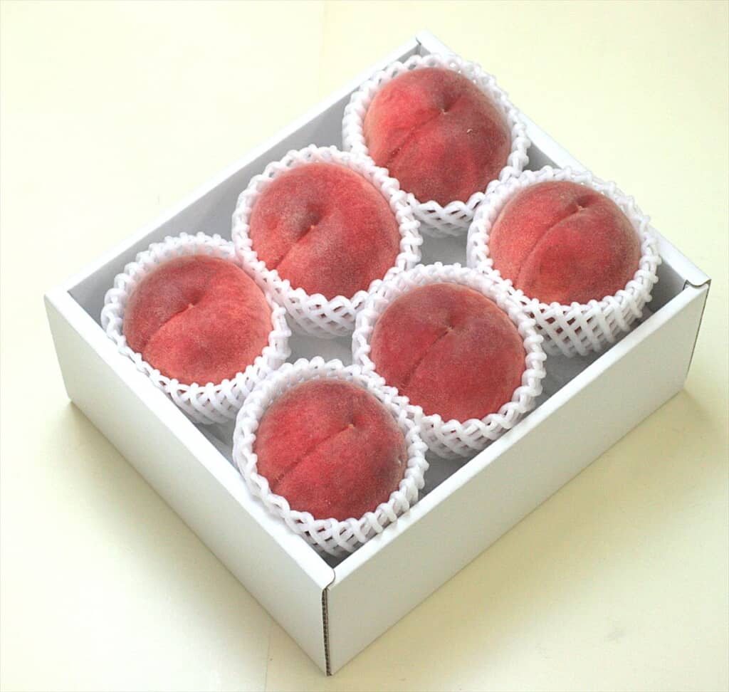 福島県産もも 白桃