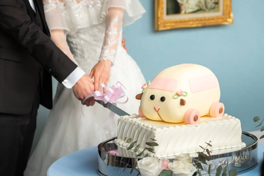 ステキすぎるウエディングケーキ