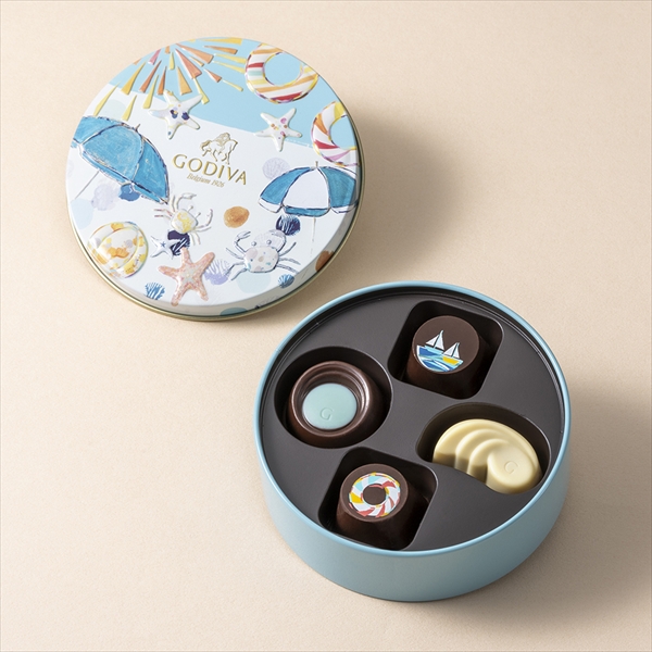話題の限定商品「ゴディバ サマー コレクション -海水浴の思い出-」