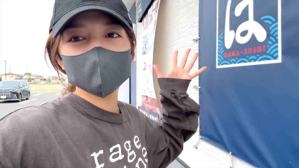 プライベートではま寿司に来店した川口春奈