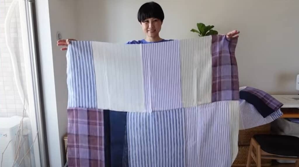 パッチワークができました