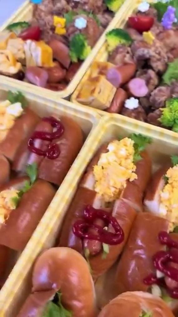 ピクニック弁当が完成！