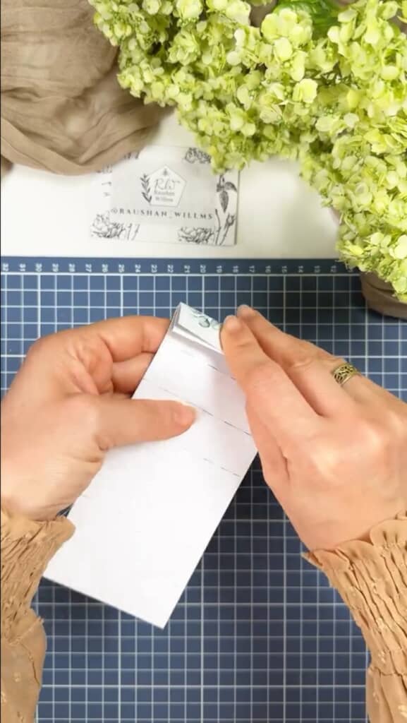 紙で作るティーバックギフト