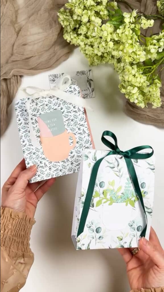 紙で作るティーバックギフト