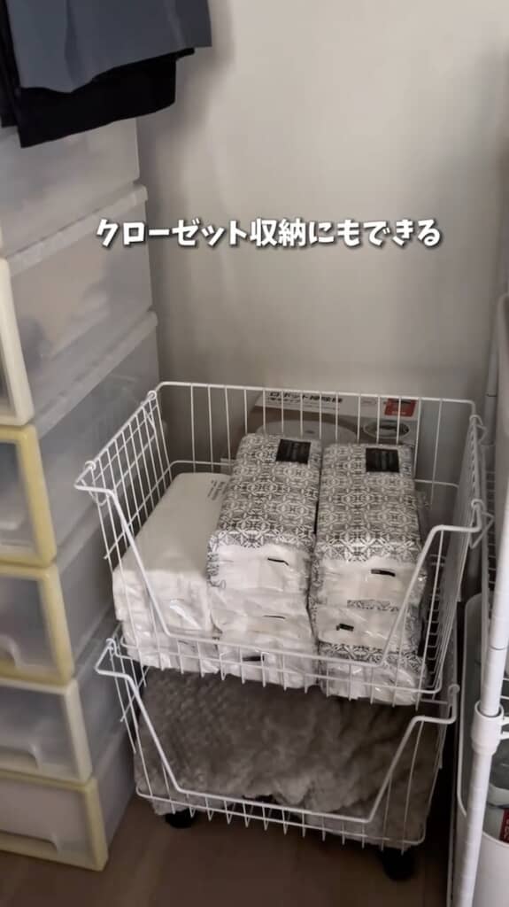 さまざまな場所で使える収納に！