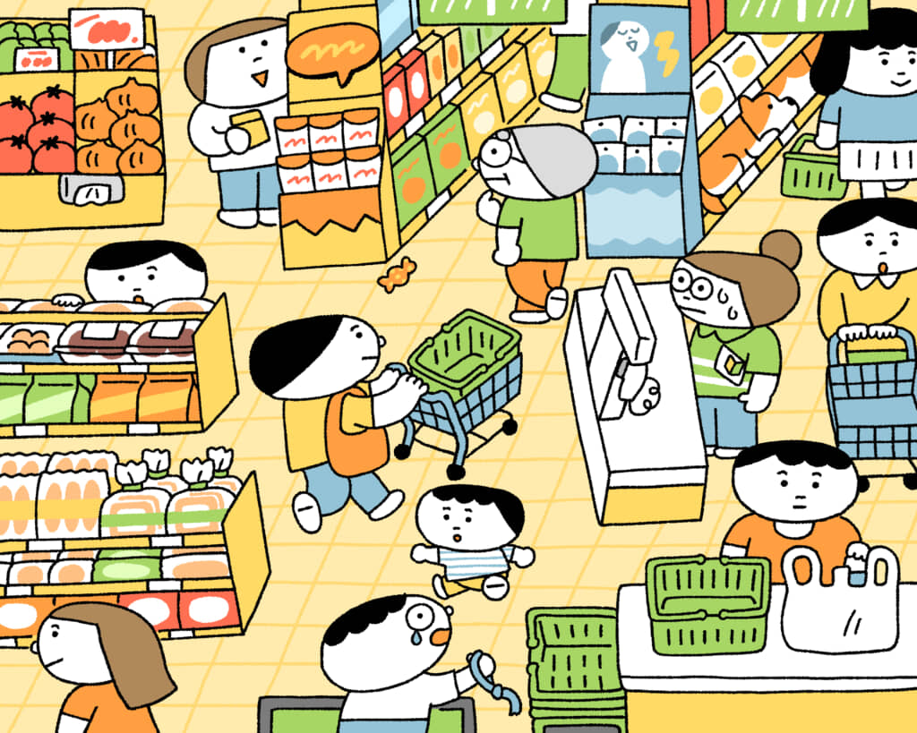 隠し絵クイズの問題