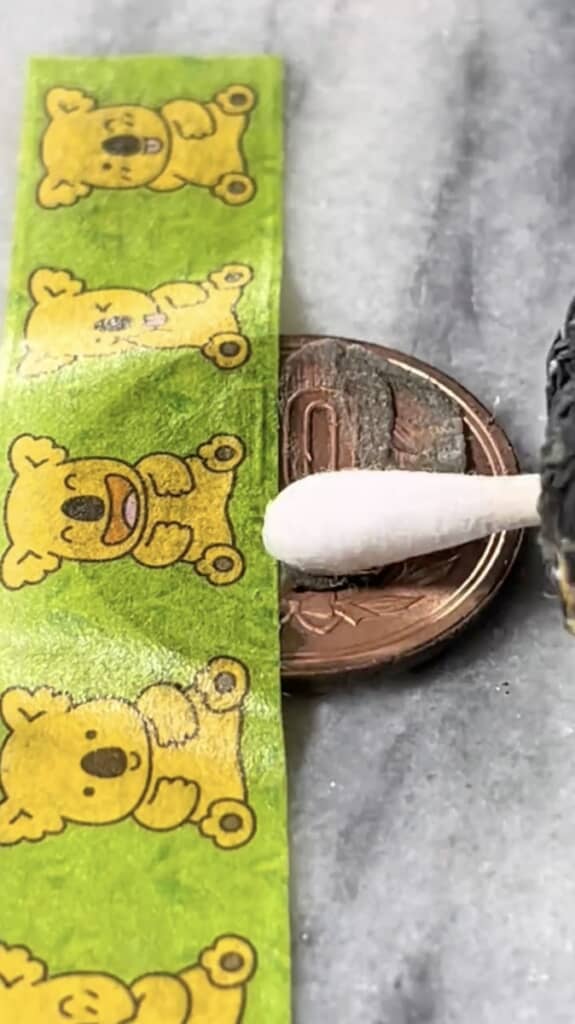 コイン磨きスタート