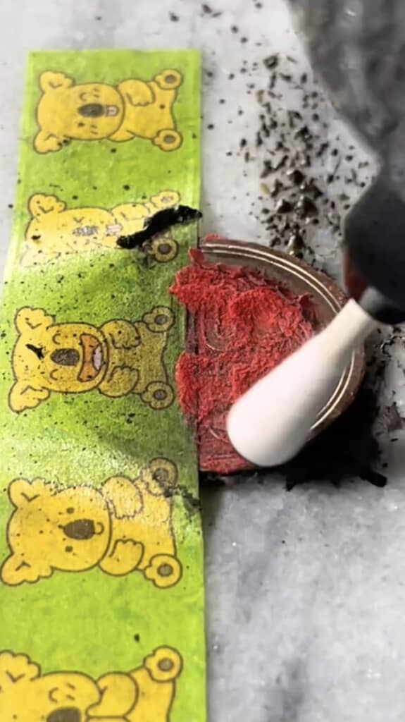 何度も磨いていきます