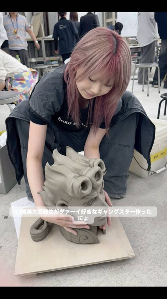 美大受験生が作った驚きの粘土作品