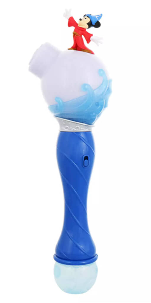 「ファンタジア」のミッキーマウスが、魔法のようにシャボン玉を出すおもちゃ