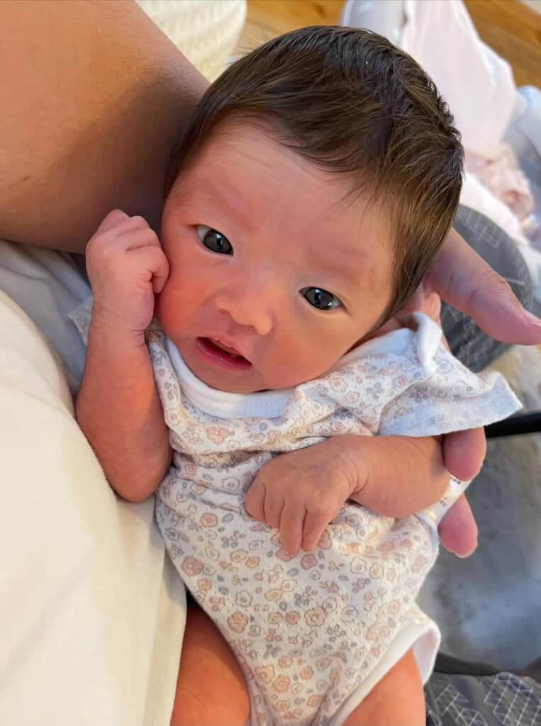 オーダーしたヘアスタイルのようです