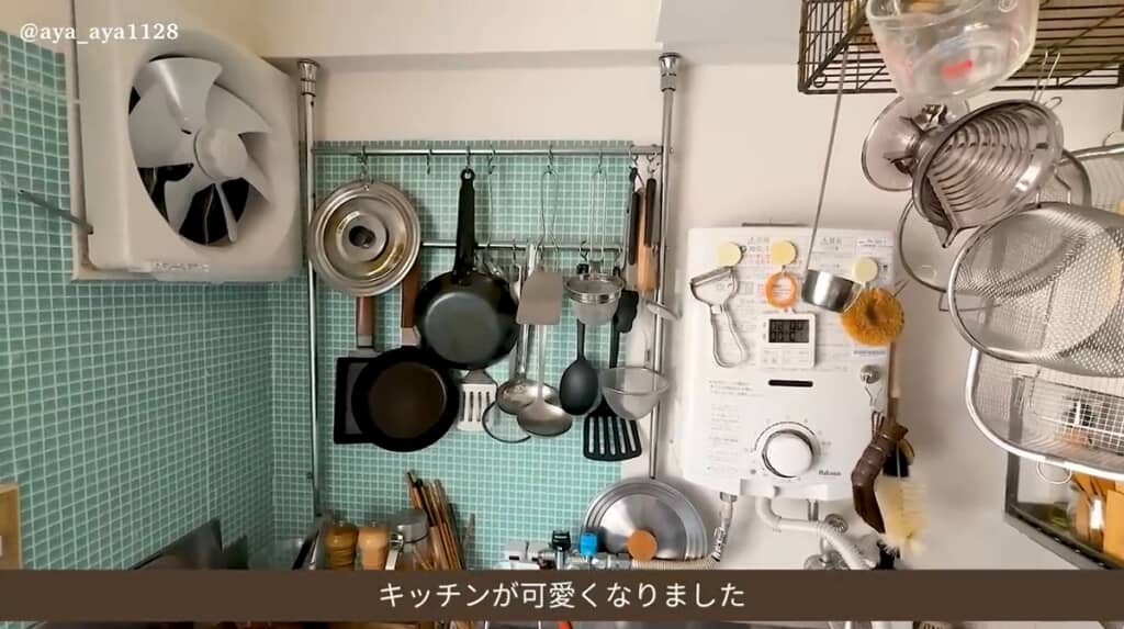 築50年の団地のルームツアー：こだわりのキッチンツール　収納術も参考になる