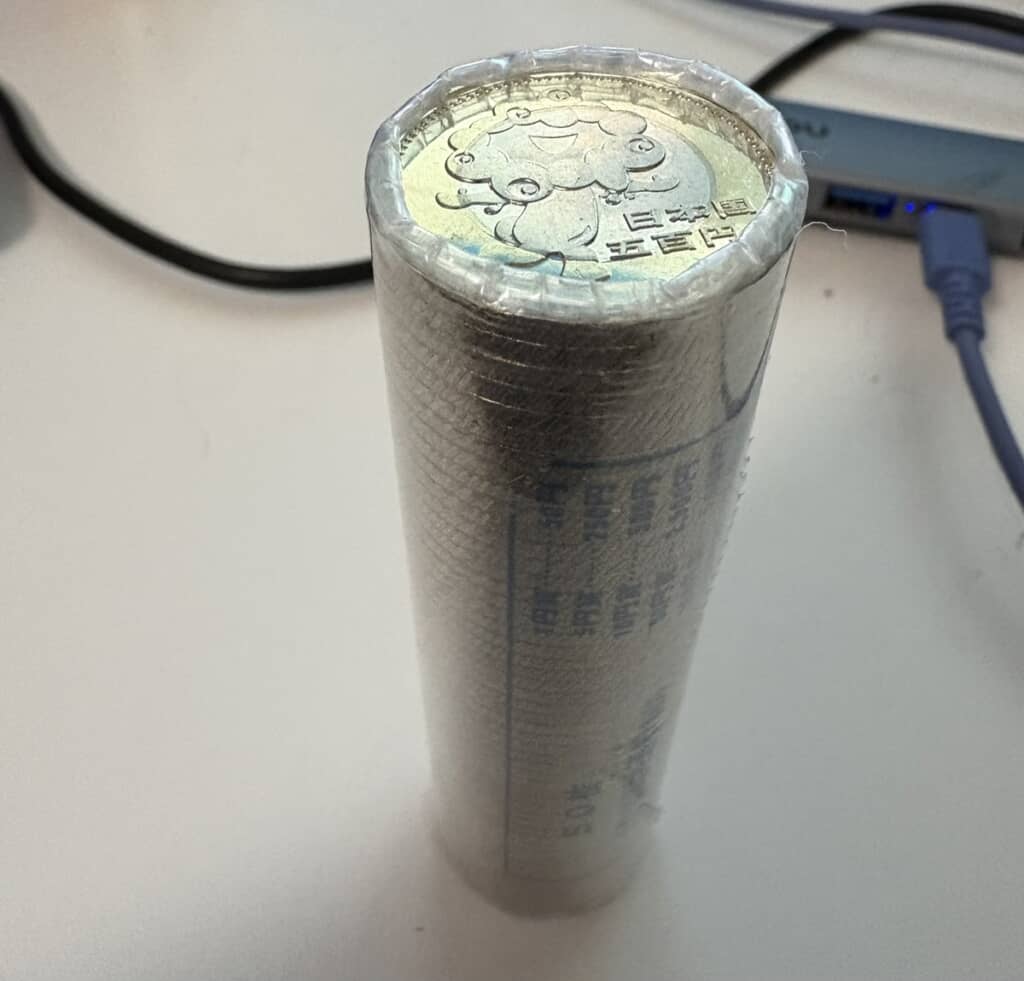 ミャクミャク硬貨棒金