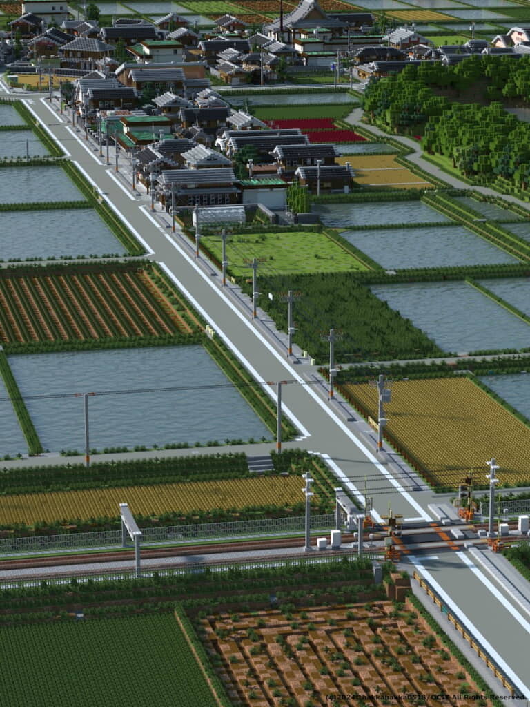 “舞神県”のとある風景