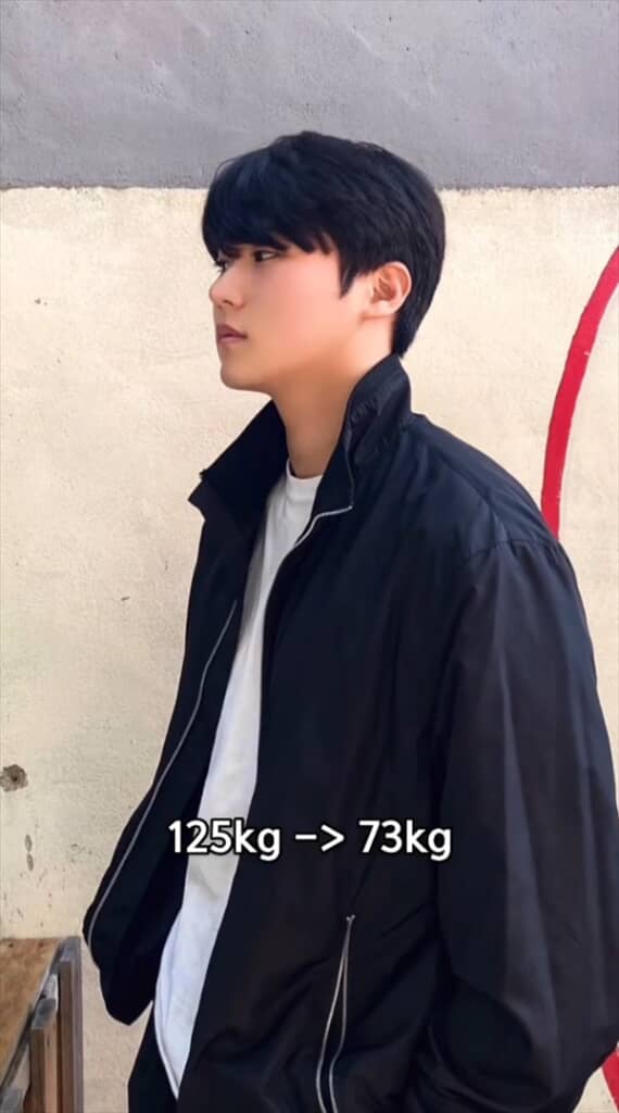 体重125キロの韓国人男性→50キロ以上痩せると……　別人すぎるビフォーアフターに「すご！」「夢がある」