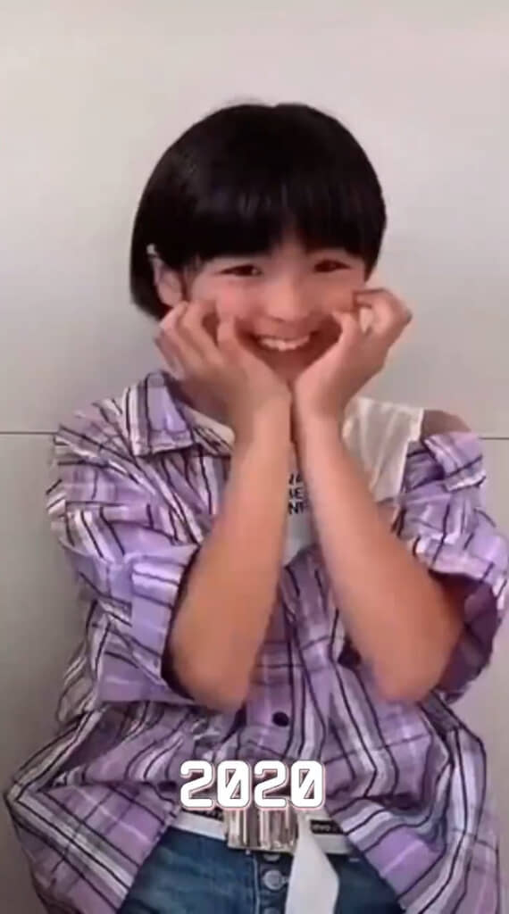 かわいらしい笑顔！