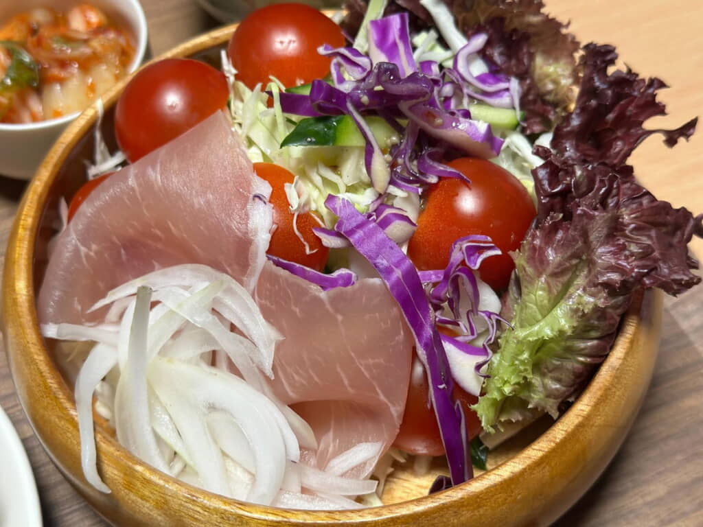 生ハムうれしい～！