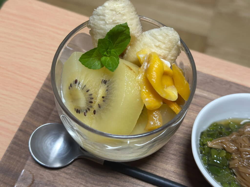 プルプルマンゴーが良い仕事をしています