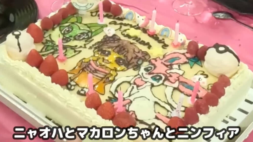 大きなポケモンケーキをフランス人家族に振る舞ったら……？