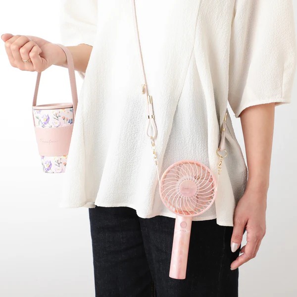 フレ ネックストラップ シンプル ピンク