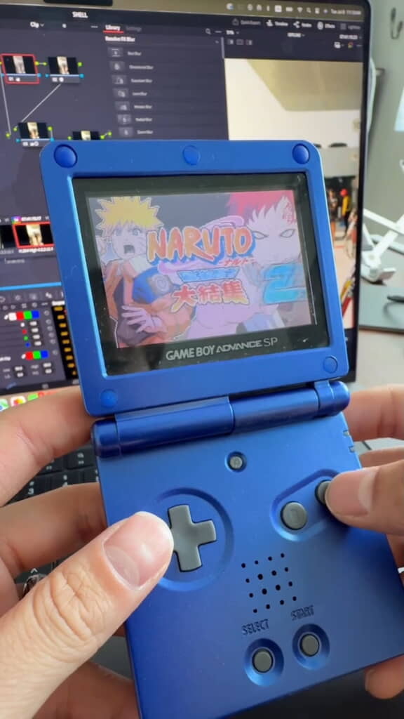 思い出のゲームをプレイ