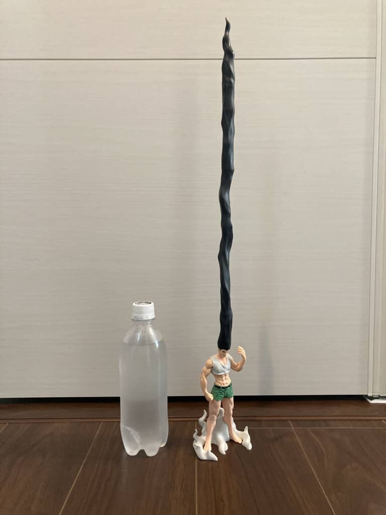 500ミリリットルのペットボトルよりも長いゴンさん