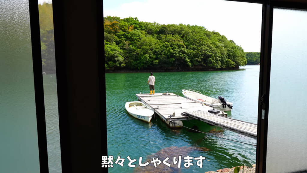 黙々と釣りに励みます