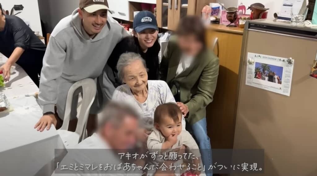 おばあちゃんと会えました