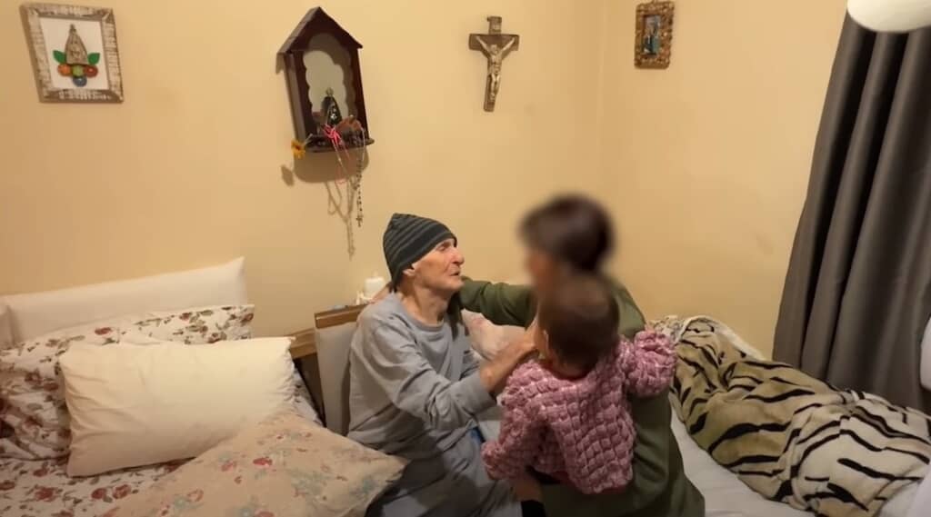 おじいちゃんにも会えました