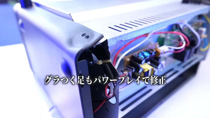 ゆがんでいたトースターの足も修正