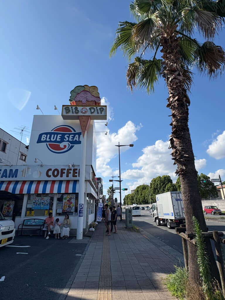 アメリカンな街並み