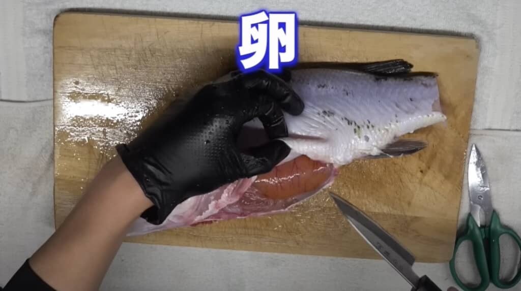 卵が入っていました