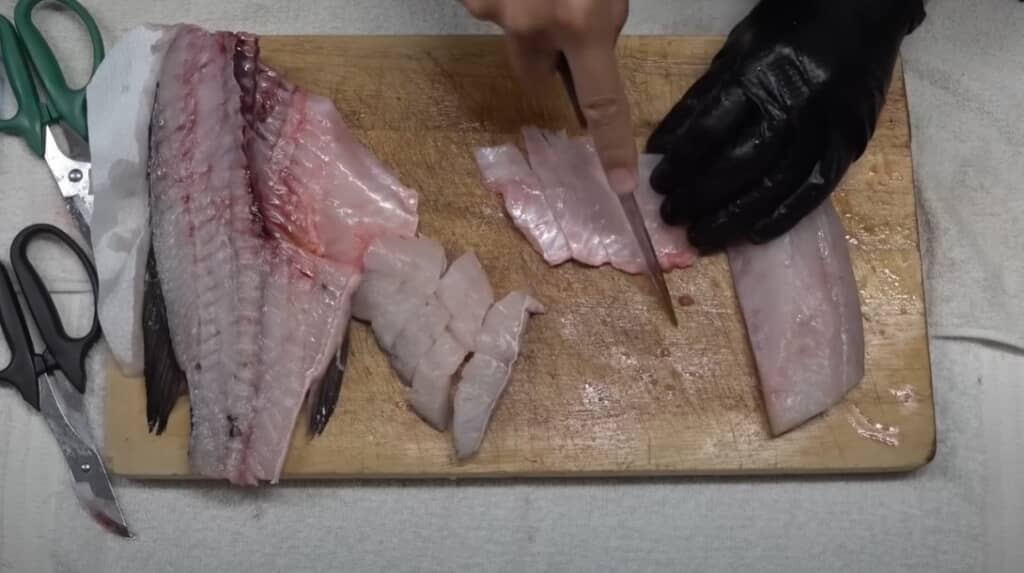 切り身にしていきます