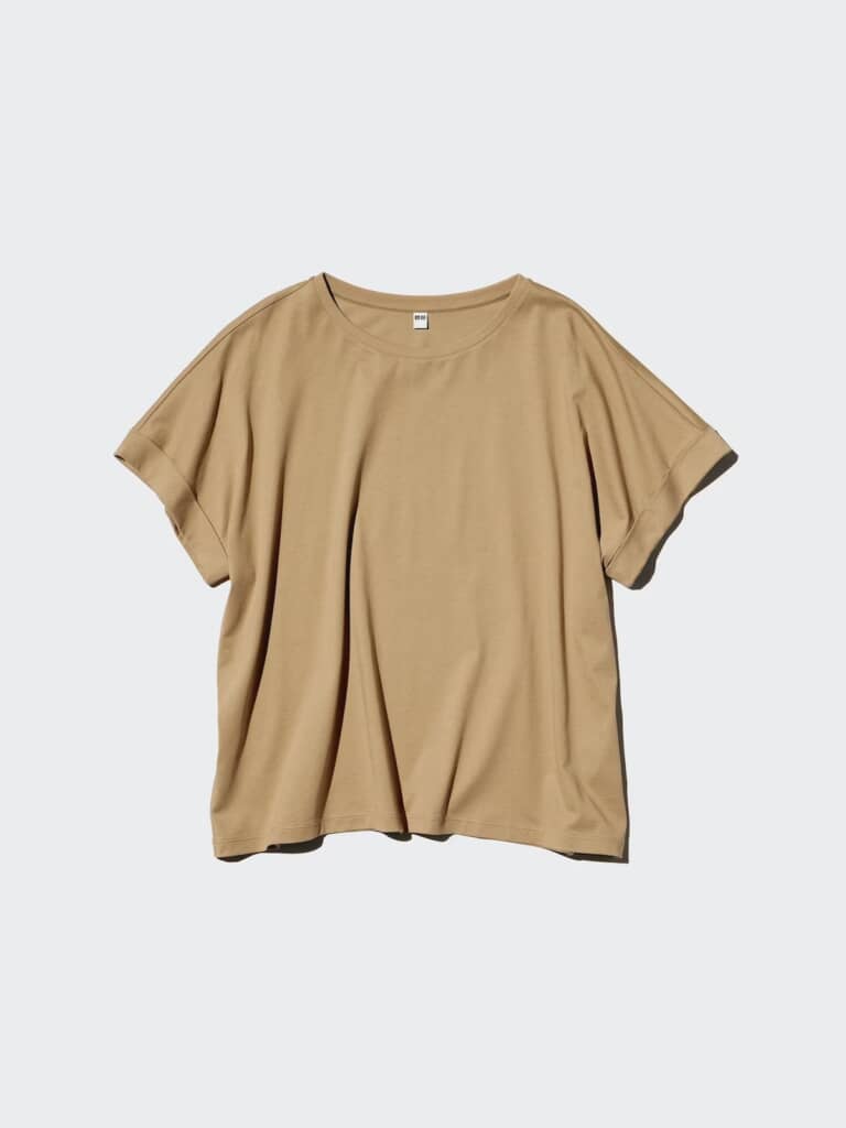 「WOMEN スムースコットンリラックスT」（1990円）