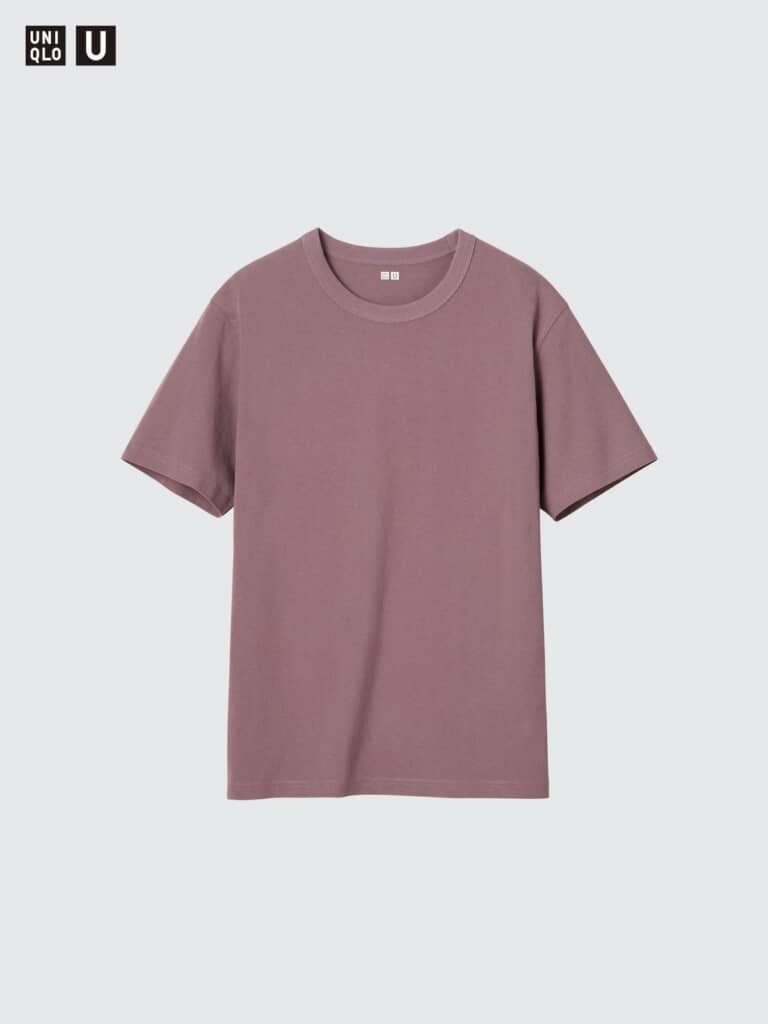 Uniqlo Uの「男女兼用 クルーネックTシャツ」（1500円）