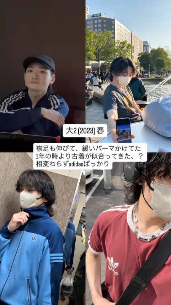 髪形と服装がマッチするように