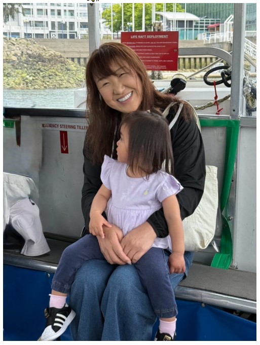 北斗晶の初孫・寿々ちゃんの顔出しショット