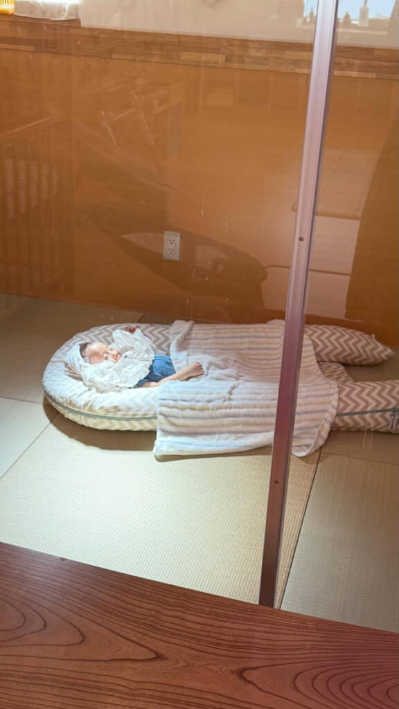 にっこり笑って天使のよう